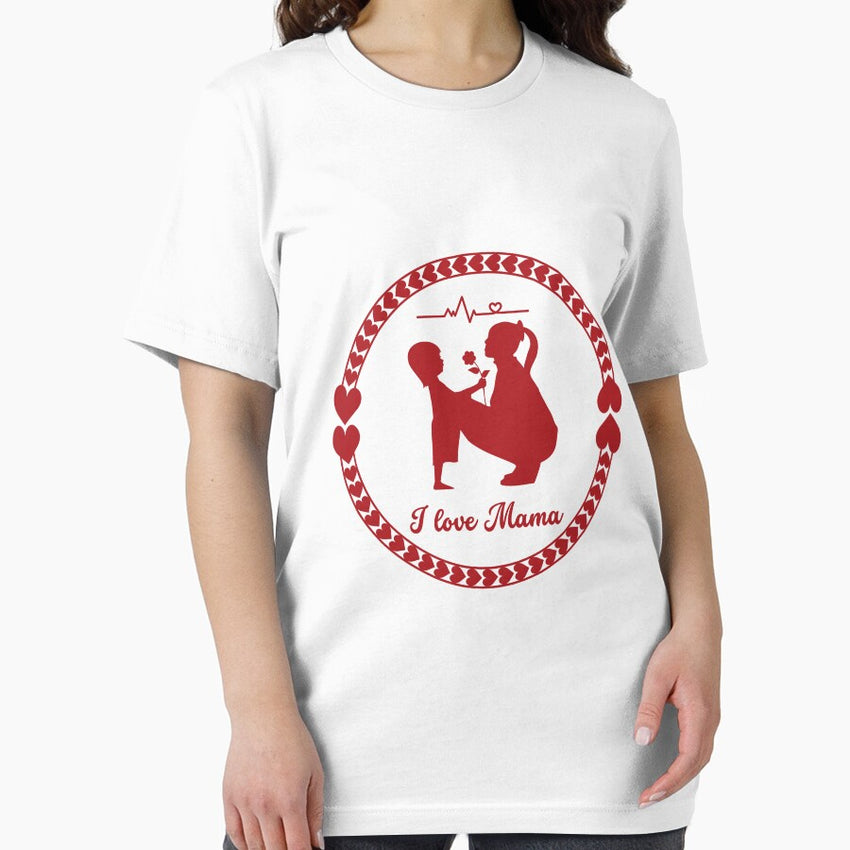 mama.mom Mothers love. Mothers Day T-shirt. Rose design for mother.Sentimental gift Essential T-Shirt