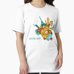 Adventure Awaits Shirt Wanderlust Explore Highway Shirts Adventure Shirts Camping Shirts Travel Shirtsretro Shirts Shirts For Gift Essential T Shirt