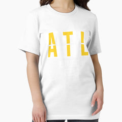 Atl Atlanta Usa Airport Code Souvenir Or Gift Shirt Apparel Essential T Shirt