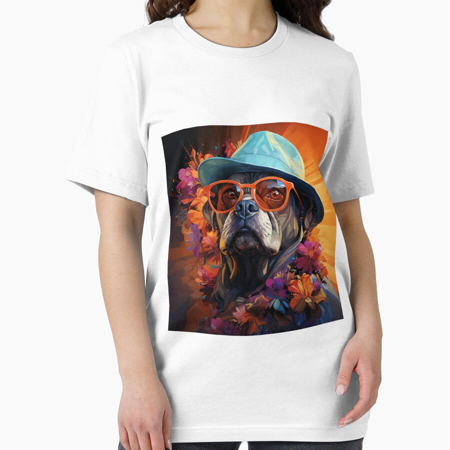Adorable Pug Wearing Kens Iconic Hat From Barbie Playful Pet Art Essential T Shirt