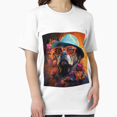 Adorable Pug Wearing Kens Iconic Hat From Barbie Playful Pet Art Essential T Shirt