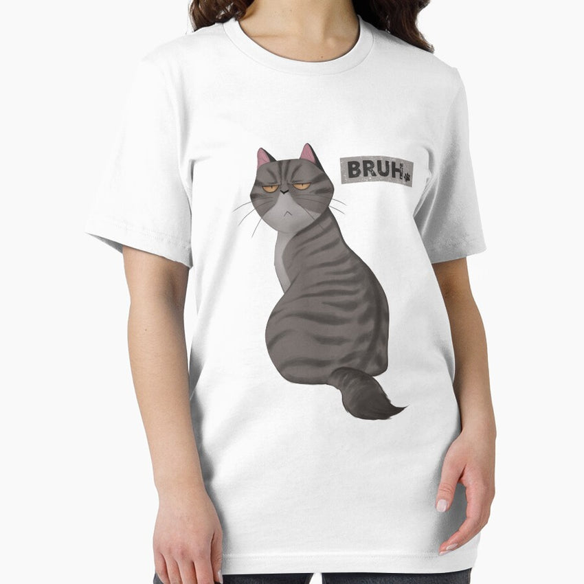 Funny Cat BRUH meme Essential T-Shirt