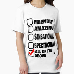 Amazing, Friendly, Sensational, All of the Above Spider superhero shirt Essential T-Shirt