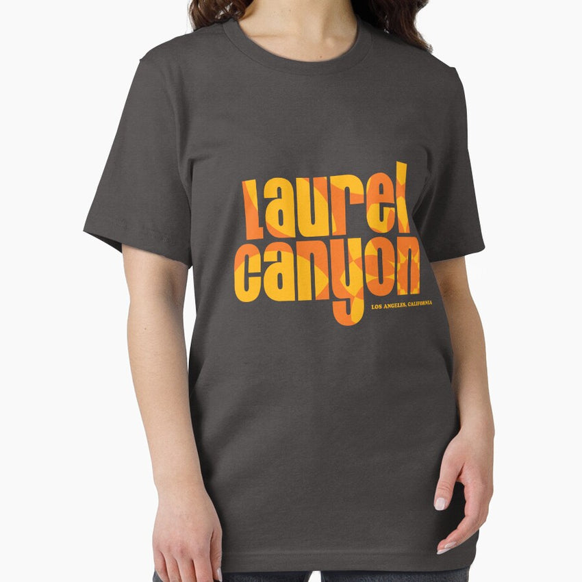 Laurel Canyon psychedelic flower - orange Essential T-Shirt