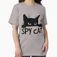 Spy Cat Cute Cat Lover Cat Mom Cat Lady Funny Cat Gear Essential T-Shirt