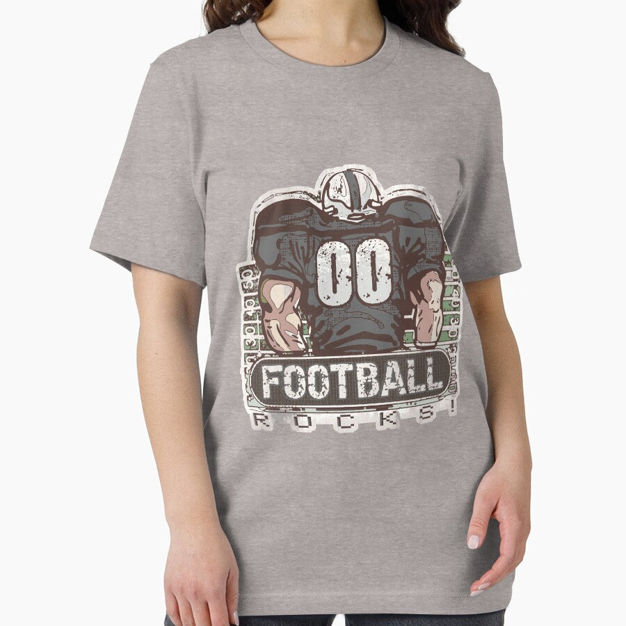 00 Football Rocks Black Team Essential T Shirt