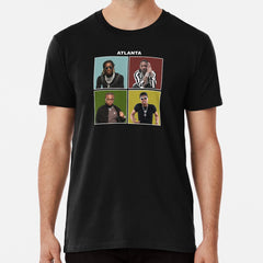 Atlanta Rap Stars Premium T-Shirt