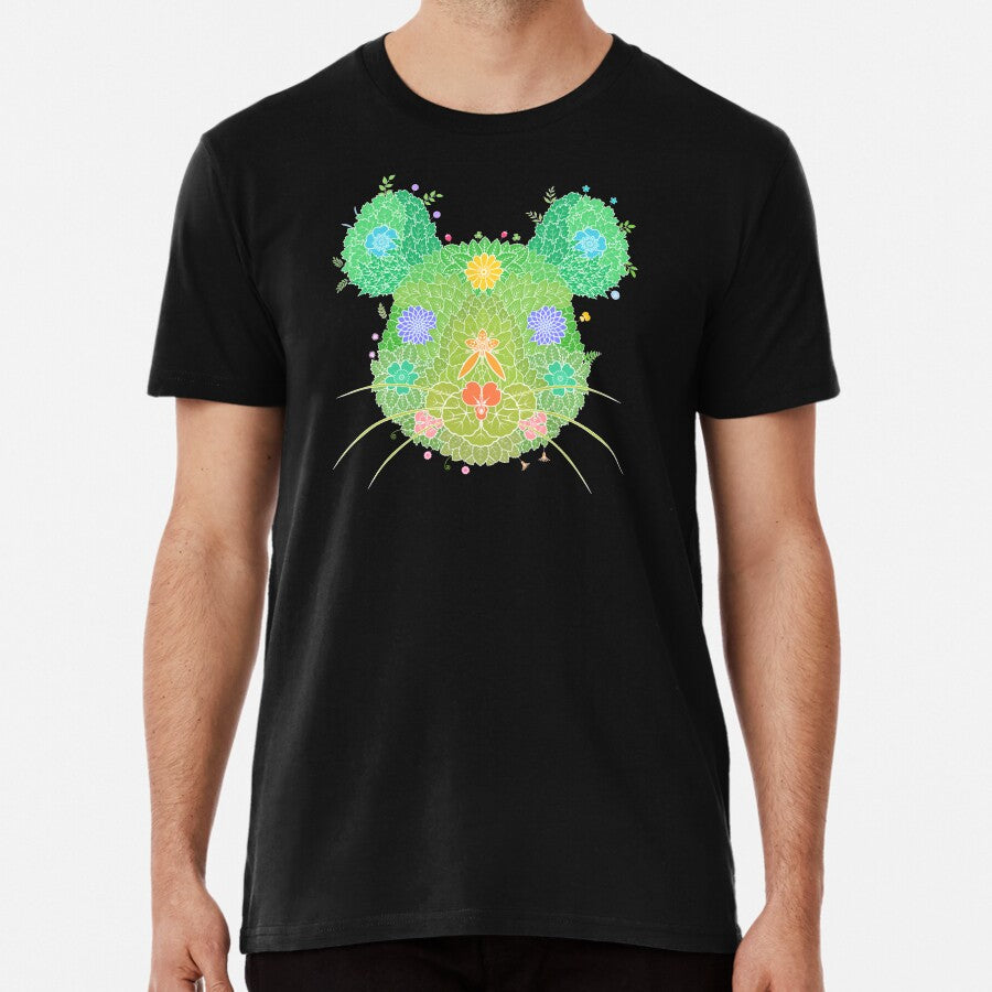 Copy of Floral Animal Lion WeArePrettierThanFlowers Premium T-Shirt