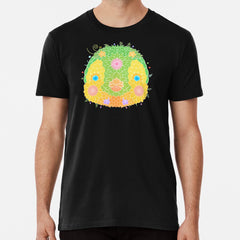 Floral Animal Penguin WeArePrettierThanFlowers Premium T-Shirt