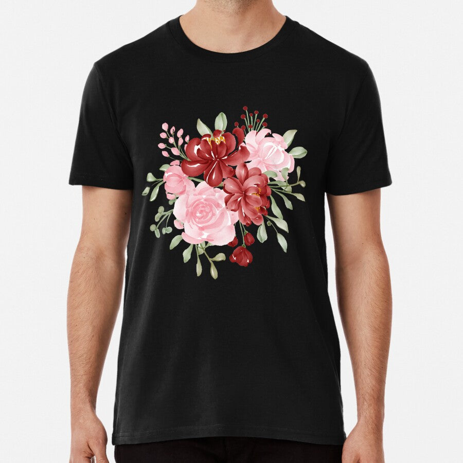 flower borders Premium T-Shirt