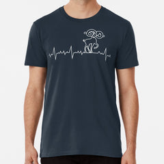 I am Aries Heartbeat zodiac astrology horoscope Premium T-Shirt