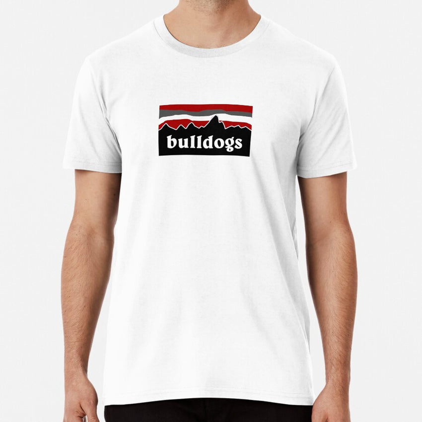 "bulldogs" mountain style Premium T-Shirt
