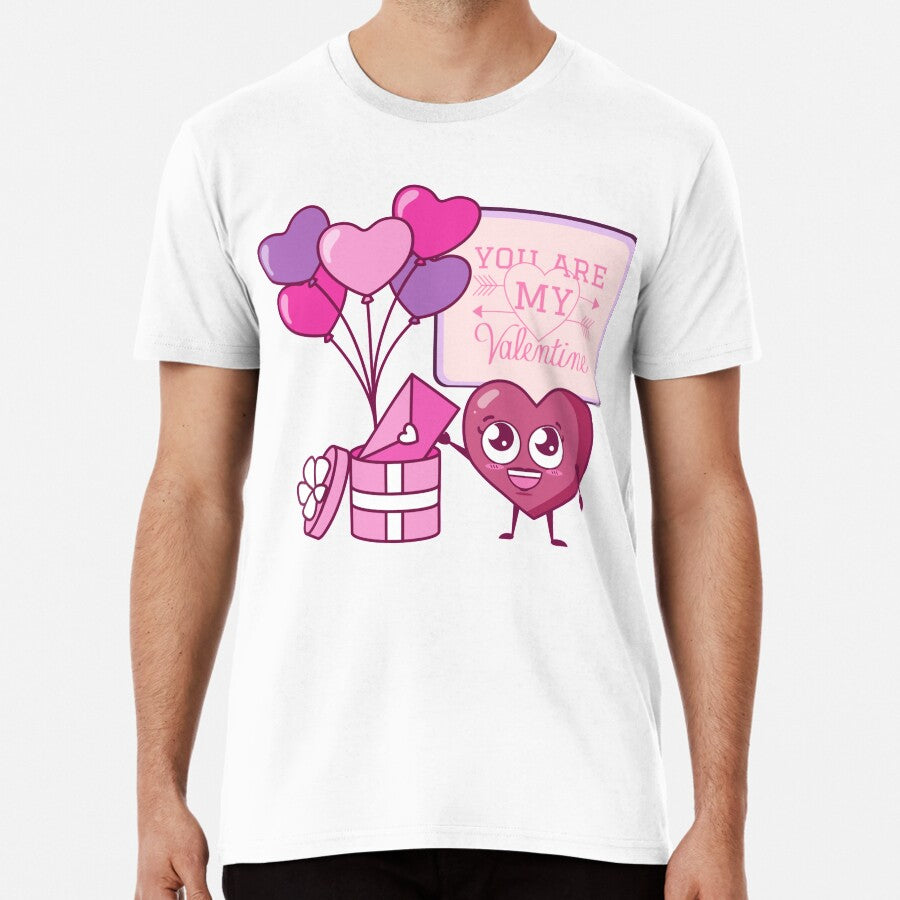 You are my Valentine Heart Premium T-Shirt