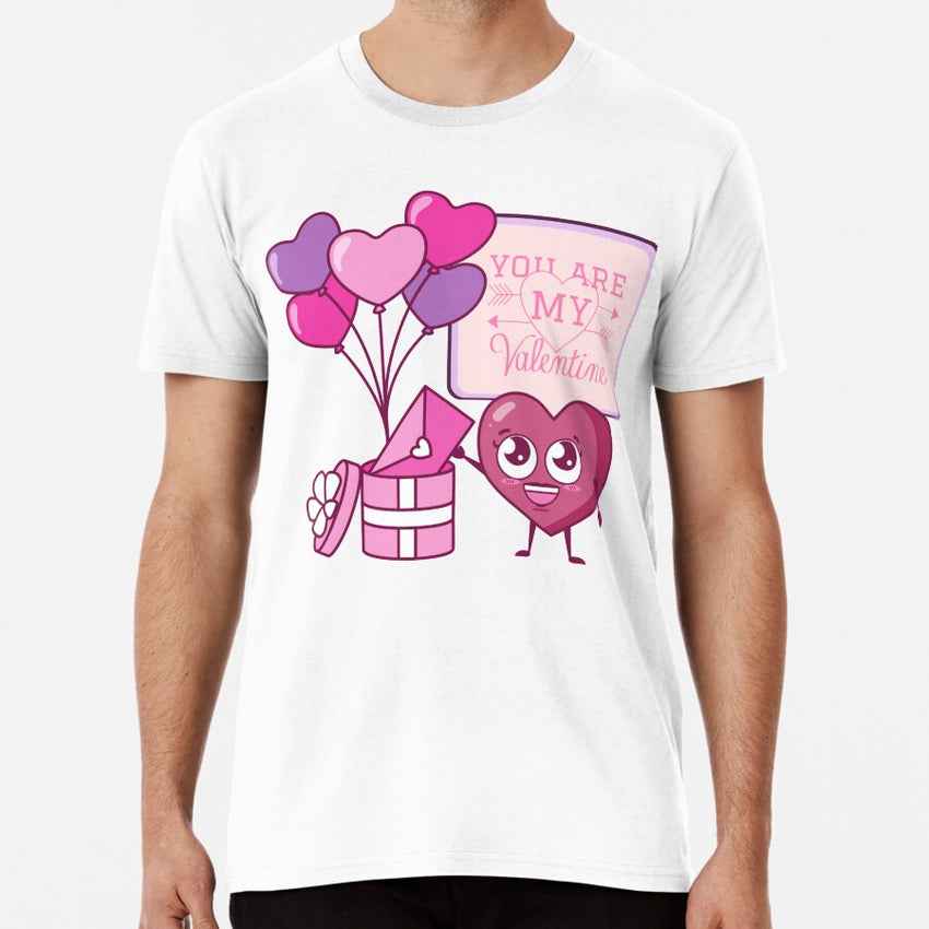 You are my Valentine Heart Premium T-Shirt