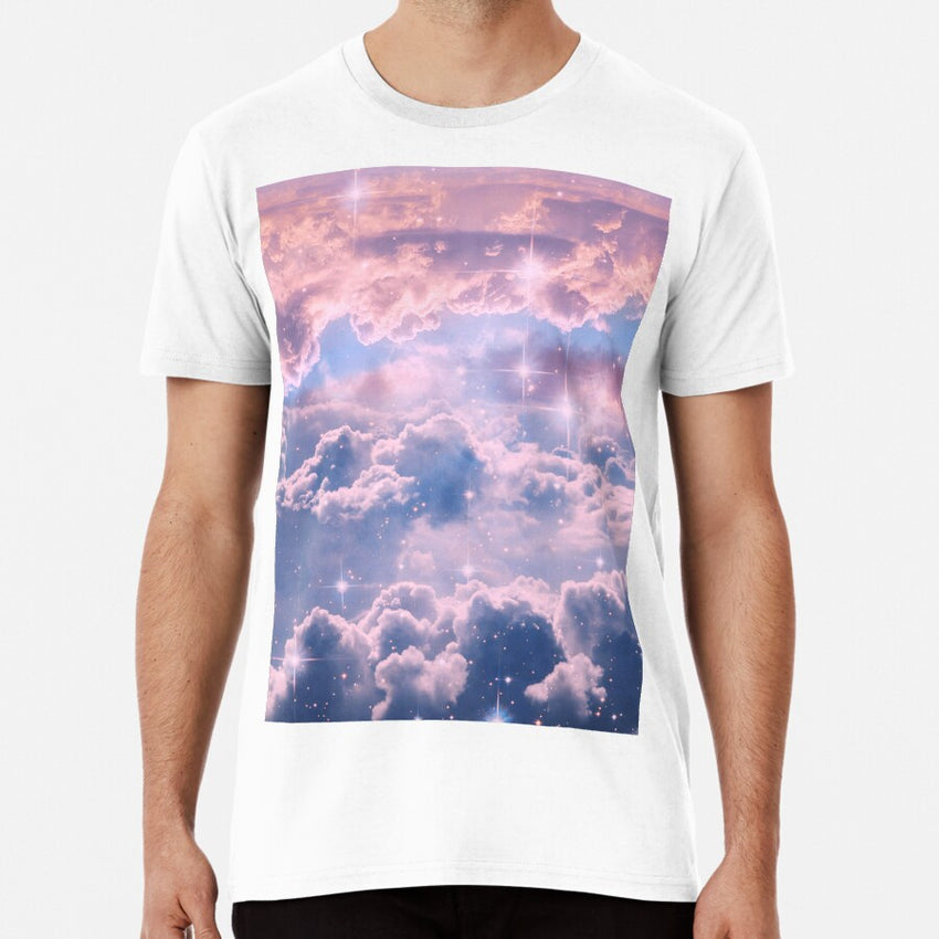 Aesthetic Clouds Sky Premium T Shirt