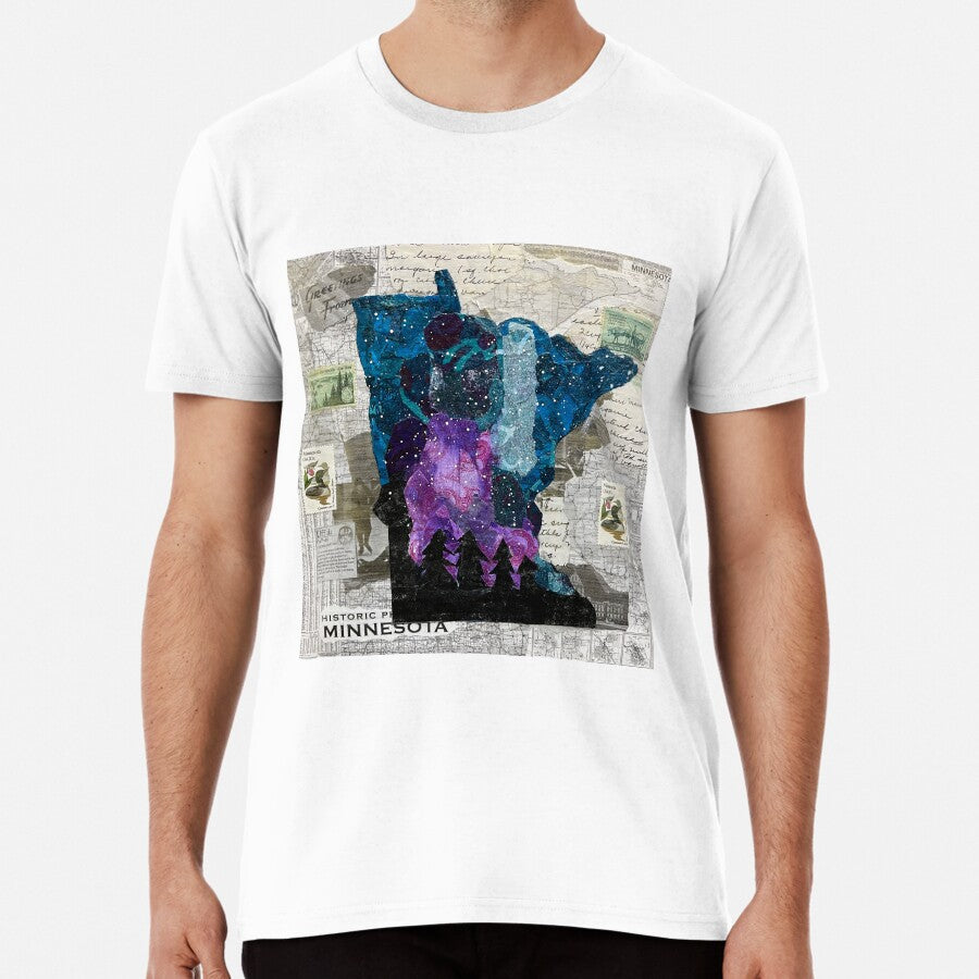 Minnesota Collage Premium T-Shirt