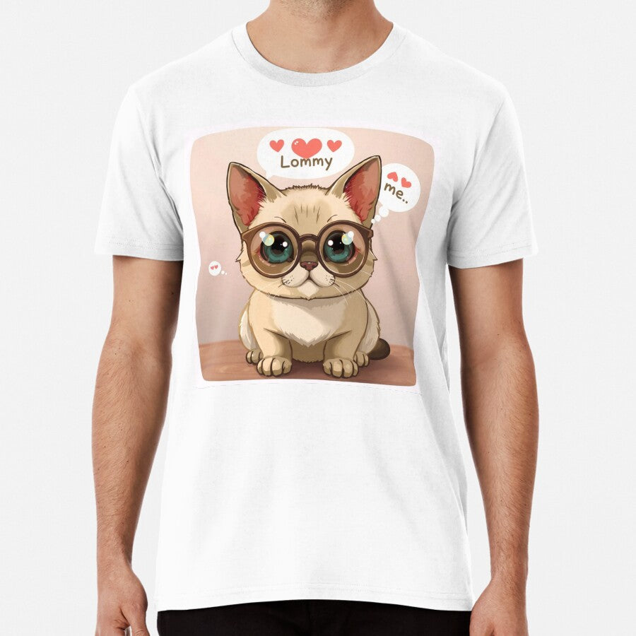 My Mommy Loves Me :) ( Cute kitten / cat ) You are my LOMMY Premium T-Shirt