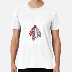 Chicago Blackhawks Feathers Premium T-Shirt