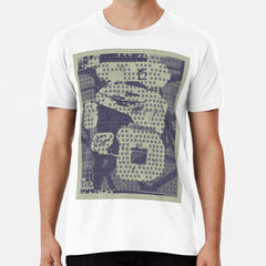 Asemic Art Abstract Writing Premium T Shirt