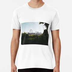 Minneapolis Minnesota Skyline-MPLS Premium T-Shirt