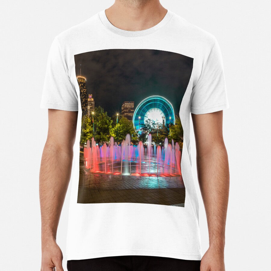 Centennial Park Long Exposure Premium T Shirt