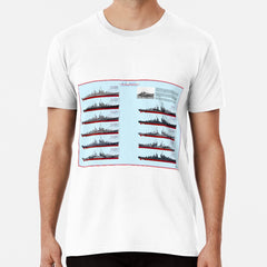 Atlanta class cruisers (1940) Premium T-Shirt