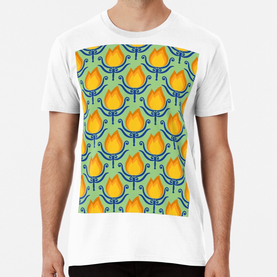 Retro aesthetic tulip Premium T-Shirt
