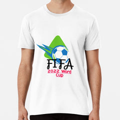 "FIFA 2022 FOOTBALL WORLD CUP" Upcoming World Cup design Premium T-Shirt