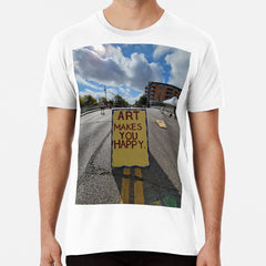 Art Makes You Happy Premium T-Shirt
