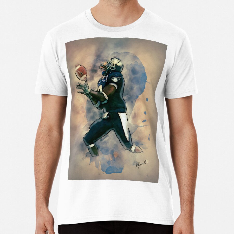 American football player Premium T-Shirt