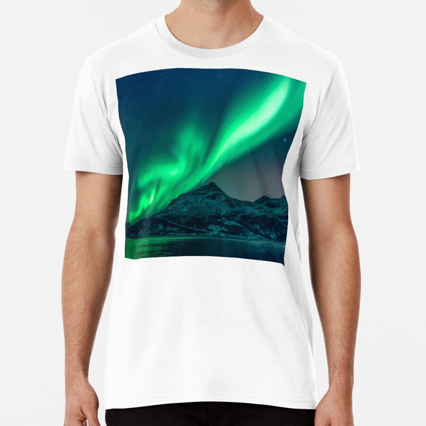 Aurora Borealis Northern Lights Premium T Shirt