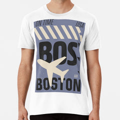 Airport code sticker 4 Premium T-Shirt