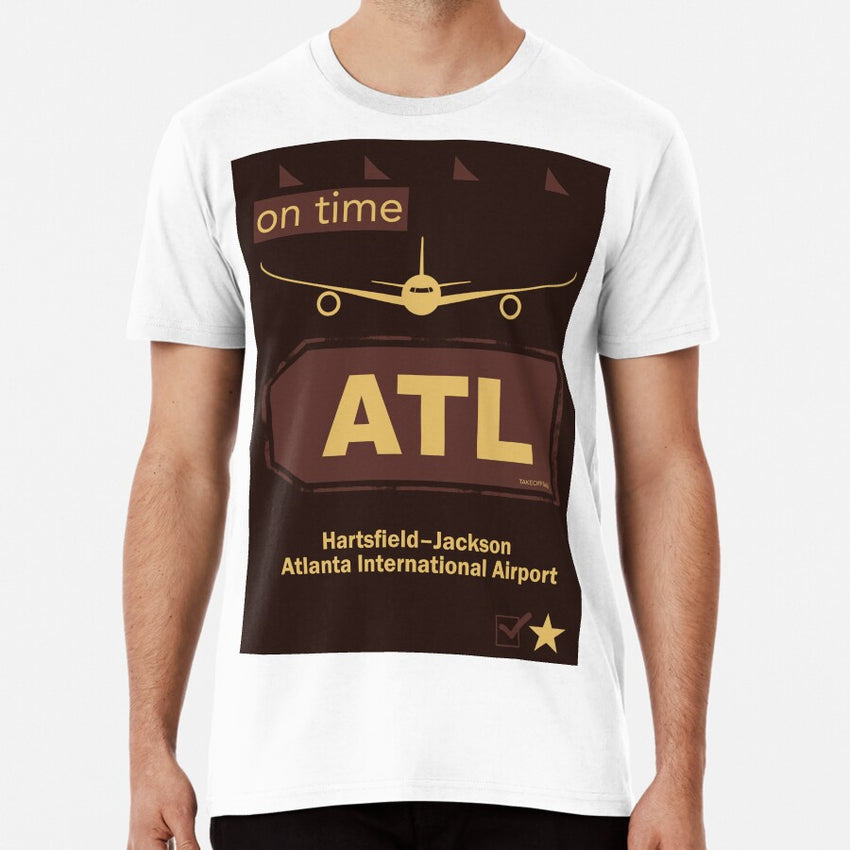 ATL airport caramel Premium T-Shirt
