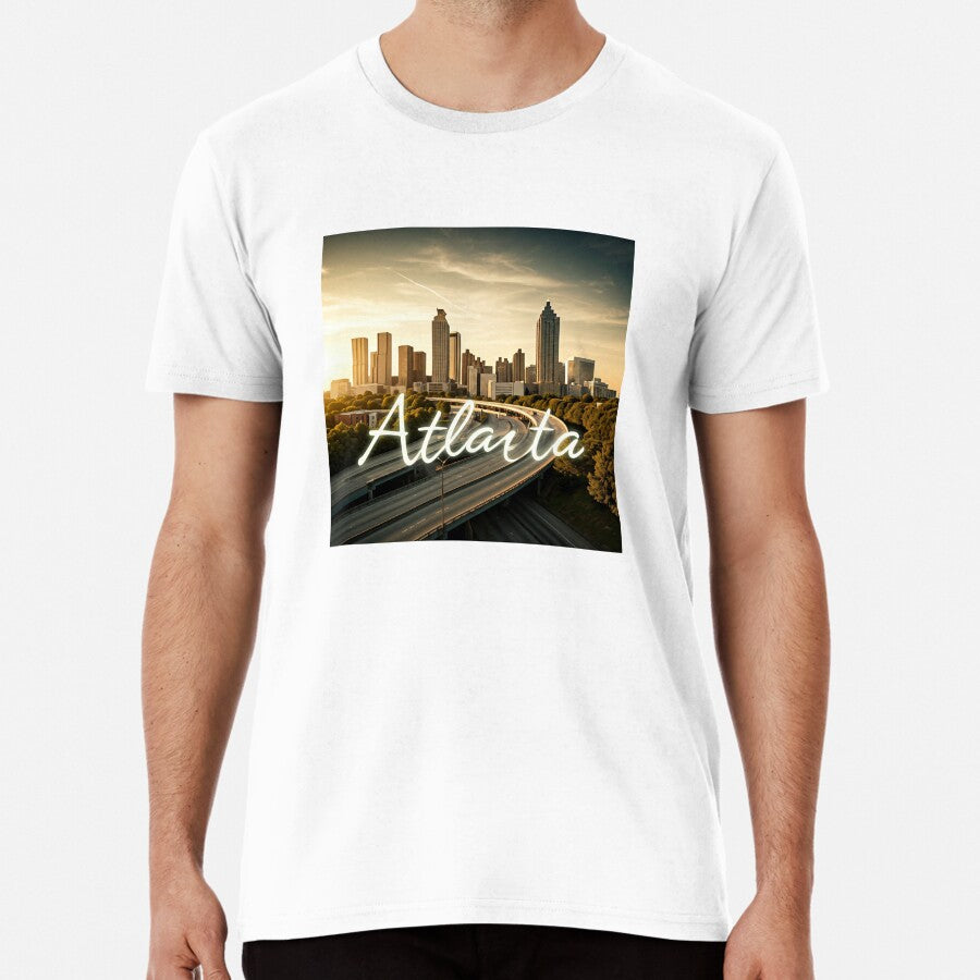 Atlanta skyline 2 Premium T-Shirt