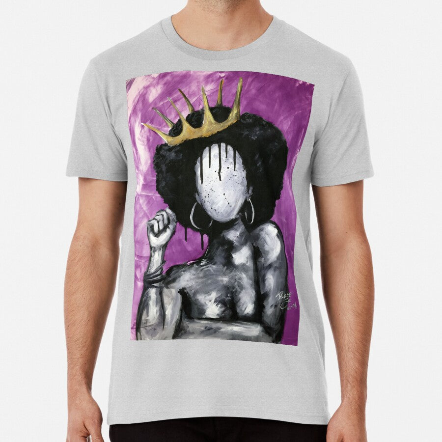 Naturally Queen PINK Premium T-Shirt