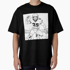 An NFL Player Oversized T-Shirt