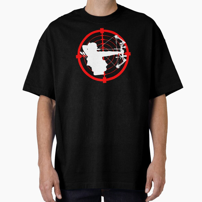 Archery hobby sports sport shooters archers Oversized T-Shirt
