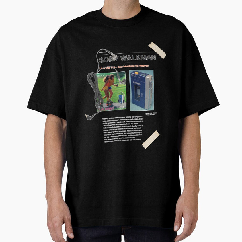 Anniversary Walkman 1979 Oversized T Shirt