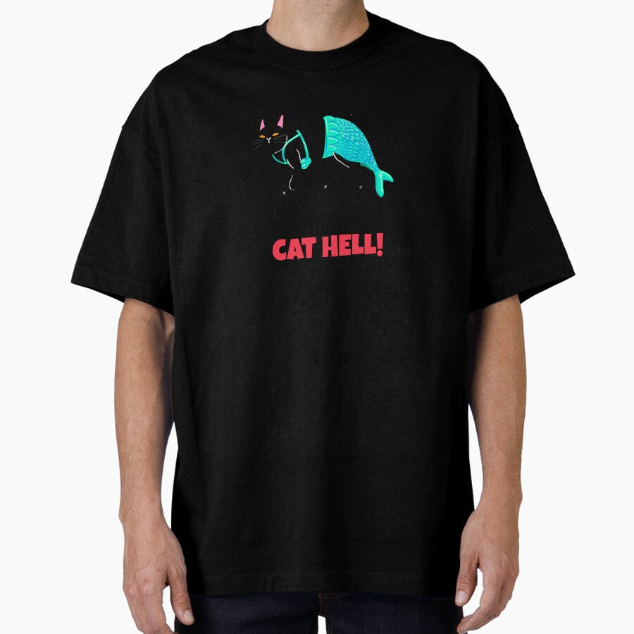 9 lives, 1 experience Oversized T-Shirt