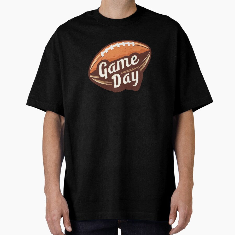 American Football Soccer- Game Day Oversized T-Shirt