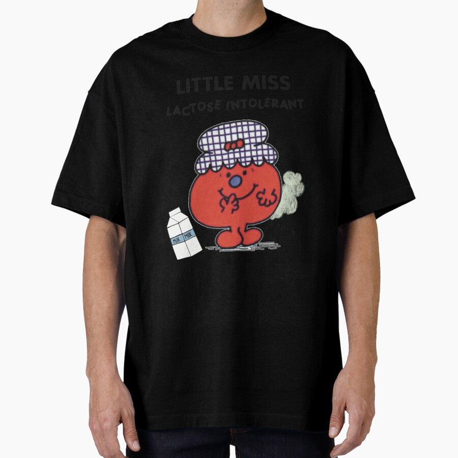 Little Miss Lactose Intolerant Oversized T Shirt