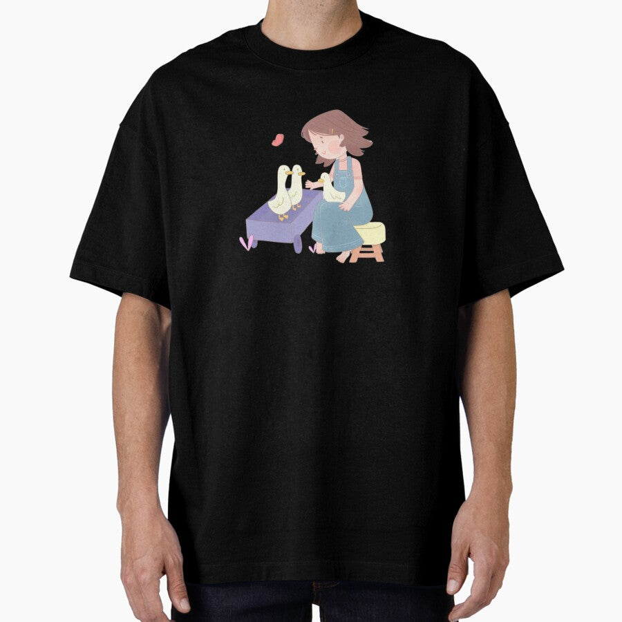 Duck Friends Oversized T Shirt