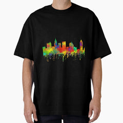 Atlanta Georgia Skyline Sg Oversized T Shirt