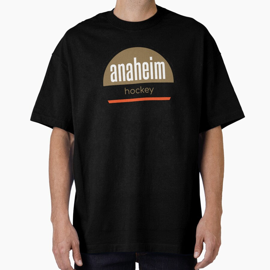 Anaheim hockey Oversized T-Shirt