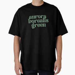 Aurora Borealis Green Taylor Swift Oversized T Shirt