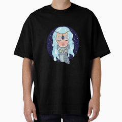 Aquarius Zodiac Goddess Oversized T-Shirt