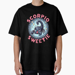 Cute Zodiac Scorpio Oversized T-Shirt