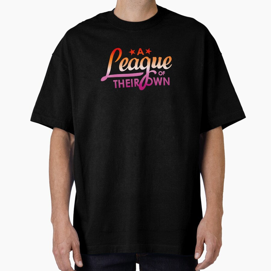 A League of Their Own- Sunset Oversized T-Shirt