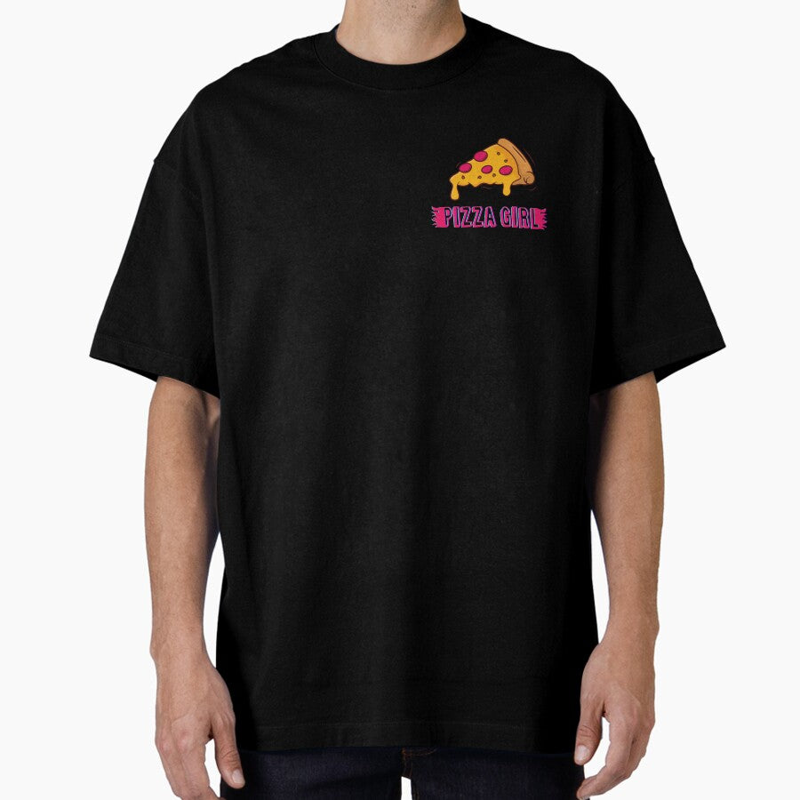 Pizza Girl Oversized T-Shirt