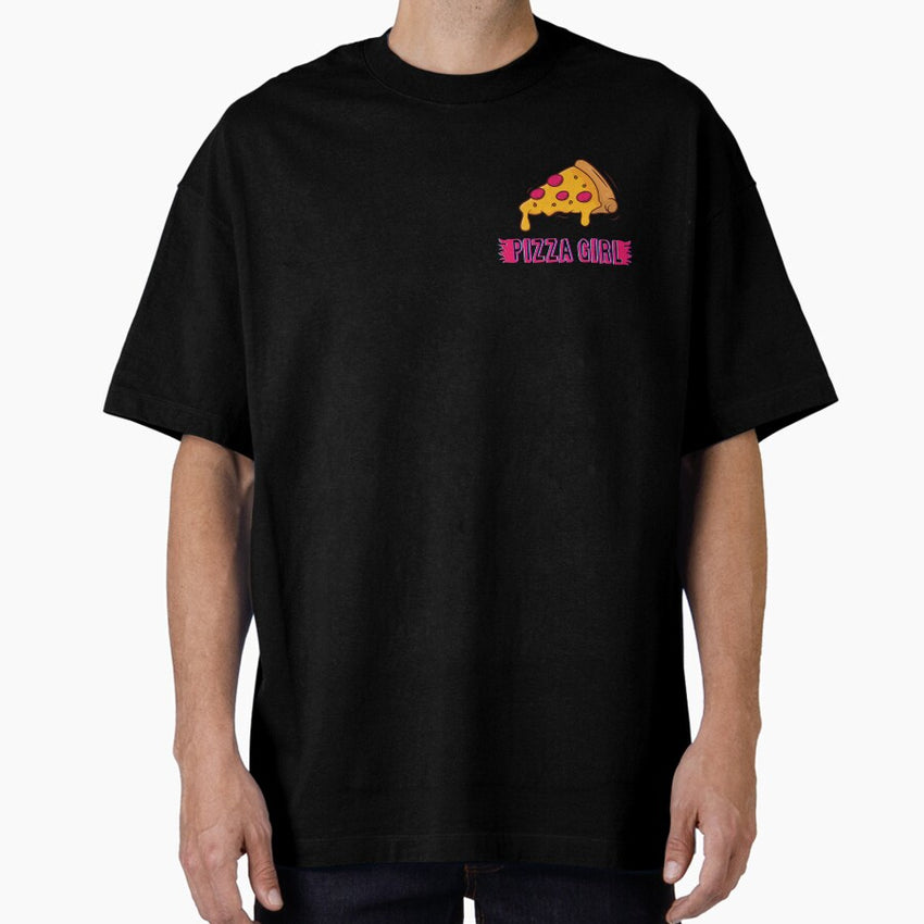Pizza Girl Oversized T-Shirt